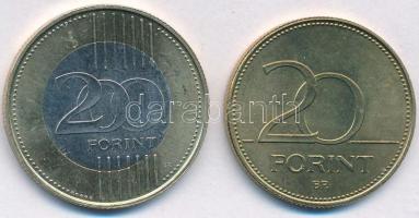 2003. 20Ft "Deák" + 2023. 200Ft bicolor "Petőfi 200" T:AU
Adamo FOEM2