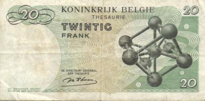 Belgium/Államkincstár 1966. 20Fr + 50Fr pár T:III