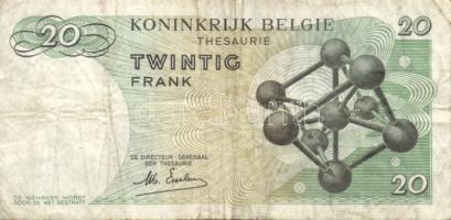 Belgium/Államkincstár 1966. 20Fr + 50Fr pár T:III