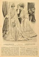 1901-1902 Divat Salon. XV. évf. 1., 3., 5., 7., 9-14.,17-18, 20-23 számok. Rendkívül gazdag képanyag...