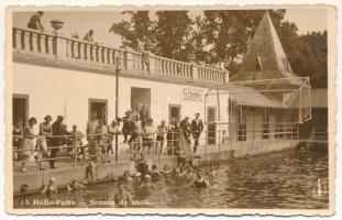 Félixfürdő, Baile Felix; Scoala de inot / uszoda / swimming school (fl)