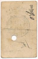 Csehország (történelmi tartomány) / Nemecky (Havlickuv) Brod Takarékpénztár 1914. 1K bélyegzéssel, l...