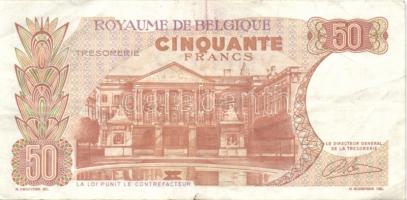 Belgium/Államkincstár 1966. 50Fr (2x) klf aláírás T:III