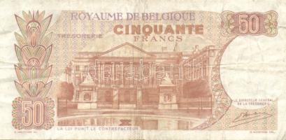 Belgium/Államkincstár 1966. 50Fr (2x) klf aláírás T:III