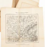 Der deutsch-französisch Krieg 1870-1871 redigirt vom Generalstabe. Karten III-IV. Berlin, Mittler u....