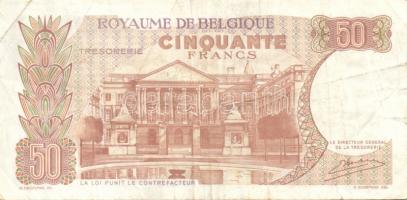 Belgium/Államkincstár 1966. 50Fr (3x) 2klf aláírás T:III