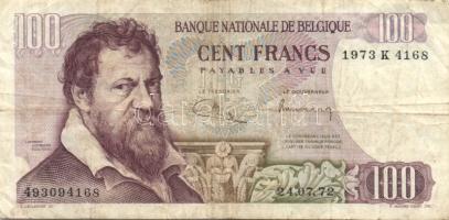 Belgium 1972.7.24. 100Fr T:III