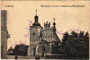 1915 Lublin, Wisitkauer Kirche / Kosciól po-Wizytkowski / church (EK)