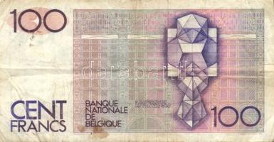 Belgium 1978-81. 100Fr (2x) T:III