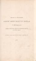 Lóczy Lajos: A khinai birodalom természeti viszonyainak és országainak leírása. (Gróf Széchenyi Béla...