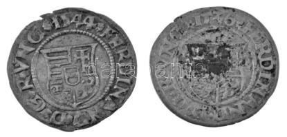 1536K-B Denár Ag "I. Ferdinánd" (0,54g) + 1544K-B Denár Ag "I. Ferdinánd" (0,62g...