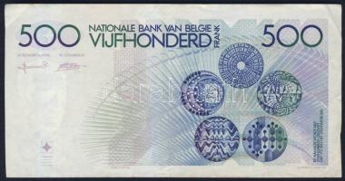 Belgium 1982-98. 500Fr T:III