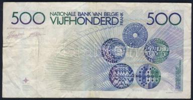Belgium 1982-98. 500Fr T:III