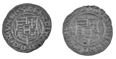 1550K-B Denár Ag "I. Ferdinánd" (0,41g) + 1552K-B Denár Ag "I. Ferdinánd" (0,46g...