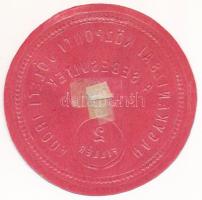 Nagykanizsa ~1916. 2f "Nagykanizsai Központi Jóléti Iroda a Sebesültek Javára" T:XF kis be...