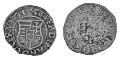 1555K-B Denár Ag "I. Ferdinánd" (0,42g) + 1556K-B Denár Ag "I. Ferdinánd" (0,53g...