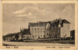 Brád, Scoala civila / Polgári fiú iskola/ boy school (lyukak / pinholes)