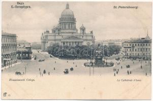 Saint Petersburg, St. Petersbourg, Leningrad, Petrograd; La Cathédrale d'Isaac / cathedral (wet damage)