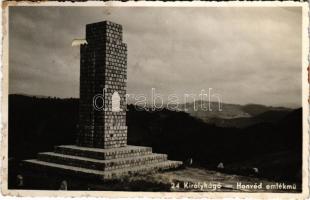 Királyhágó, Bucsa, Bucea; Honvéd emlékmű / military monument (Rb)
