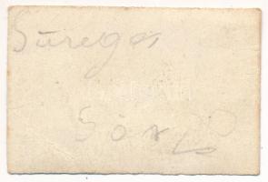 Miskolc ~1970. "Dolgozók Gimnáziuma Mickolc - Süveges sör" utalvány T:XF