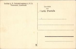 Temesvár, Timisoara; Josefstadt, Institut d. A. Schulschwestern s. N.D. / Józsefvárosi iskolanővérek...