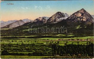Tátra, Magas-Tátra, Vysoké Tatry; Feitzinger Ed. No. 1027a/III. (EK)