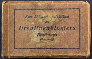 Pozsony, Pressburg, Bratislava; Szent Orsolya zárda 250. éves jubileuma - nem képeslapos füzet 35 la...