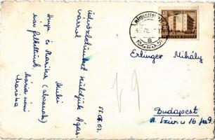 1955 Mátra, barlang az Ágasvár alatt. photo (non PC) (EK)