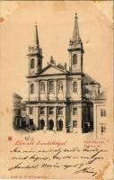 1899 (Vorläufer) Szombathely, Székesegyház. Apfel H. C. kiadása (ragasztónyom / glue marks)