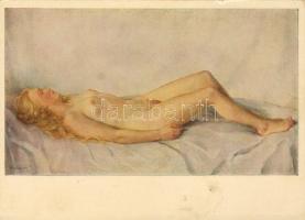 'Liegender Akt' / 'Reclining Nude' s: Wilhelm Hempfing