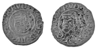 1584K-B Denár Ag "Rudolf" (0,57g) + 1585K-B Denár Ag "Rudolf" (0,56g) T:XF,VF pa...