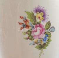 Herendi Bouquet de Saxe mintás váza. Jelzett, kézzel festett, kis kopással, m: 22,5 cm