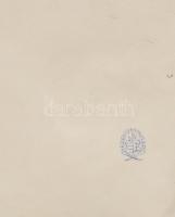 Herend Viktória mintás hamuzó, Jelzett, kis kopással, d: 15,5 cm