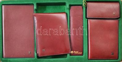 5 darabos irattárca készlet, újszerű, dobozban
