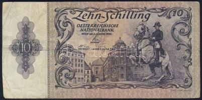 Ausztria 1950. 10Sch T:III