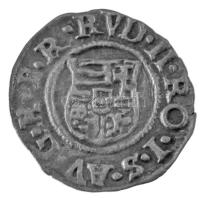 1587K-B Denár Ag "Rudolf" (0,52g) T:AU,XF patina Hungary 1587K-B Denar Ag "Rudolf&quo...