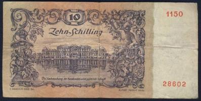 Ausztria 1950. 10Sch T:III