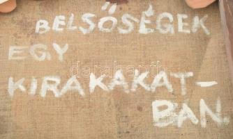 Herendi Gyula (Gávai Gáll 1926-): Belsőségek egy kirakatban, 1971. Olaj, vászon, jelzett és datált a...