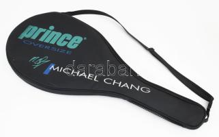 Prince Michael Chang grafit teniszütő, hozzá tartalék húr. eredeti tokkal