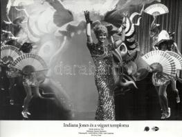 cca 1984 ,,Indiana Jones és a végzet temploma" című amerikai film jelenetei és szereplői, 7 db ...