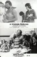 Humoros, nem szokványos jelenetek hét különböző filmből, 7 db vintage produkciós filmfotó (vitrinfotó, lobbyfotó) ezüst zselatinos fotópapíron, a használatból eredő (esetleges) kisebb hibákkal, 18x24 cm