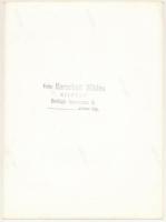 cca 1935 Korschelt Miklós (1900-1982) budapesti festő- és fotóművész hagyatékából 1 db vintage fotó,...