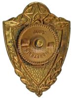 Szovjetunió ~1960-1970. "Kiváló szakember - első osztály" zománcozott sárgaréz jelvény csa...