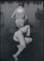 cca 1932 Landau Erzsébet (1896-1967) budapesti (később Párizsban él Ergy Landau néven) fotóművész és fényképész felvétele, 1 db modern nagyítás, jelzés nélkül, 21x15 cm