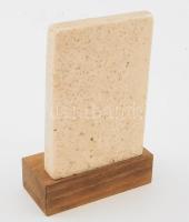 Aesculap a gygyszerészet istenének kis műkő szobra 13 cm