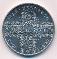 2021. 2000Ft Cu-Ni "52. Nemzetközi Eucharisztikus Kongresszus" kapszulában T:BU