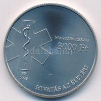 2023. 3000Ft Cu-Ni "75 éves az Országos Mentőszolgálat" kapszulában T:BU