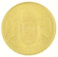 1892KB 20K Au "Ferenc József" Körmöcbánya, tanúsítvánnyal, tokban (6,79g/0.900) T:AU,XF ka...