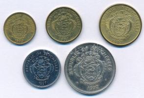 Seychelles-szigetek 1990. 1c + 1992. 1R + 1997. 5c-25c (3xklf) T:AU
Seychelles 1990. 1 Cent + 1992....