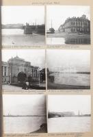 1960 Moszkva-Leningrád, magyar vízügyi delegáció látogatása a Szovjetunióban, két fotóalbum össz. tö...